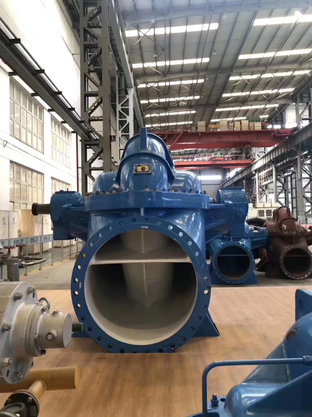 Bomba de água centrífuga horizontal com caixa dividida de alta taxa de fluxo 75 de sucção dupla de 20 polegadas