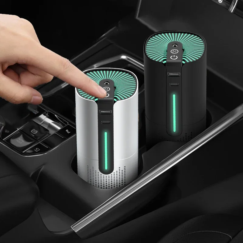 Absorber Ionizer Hepa Filter Household Portable Negative Ion Usb Negative Ion Car Cleaner Car Air Purifier