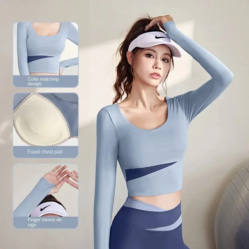 Yoga Danza del ventre Indossare Prom 2 pezzi Vestito Latino Patchwork Street Jazz Costume Rave Abiti Donna sexy Elegante Colletto quadrato Cl Zb;4.f