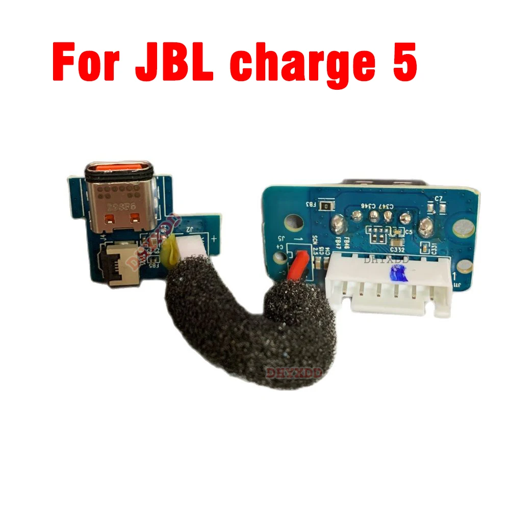 para jbl charge5 usb 20 conector de placa de fonte de alimentacao de audio para jbl carga tl nd bluetooth alto falante tipo c porta de carga usb 01