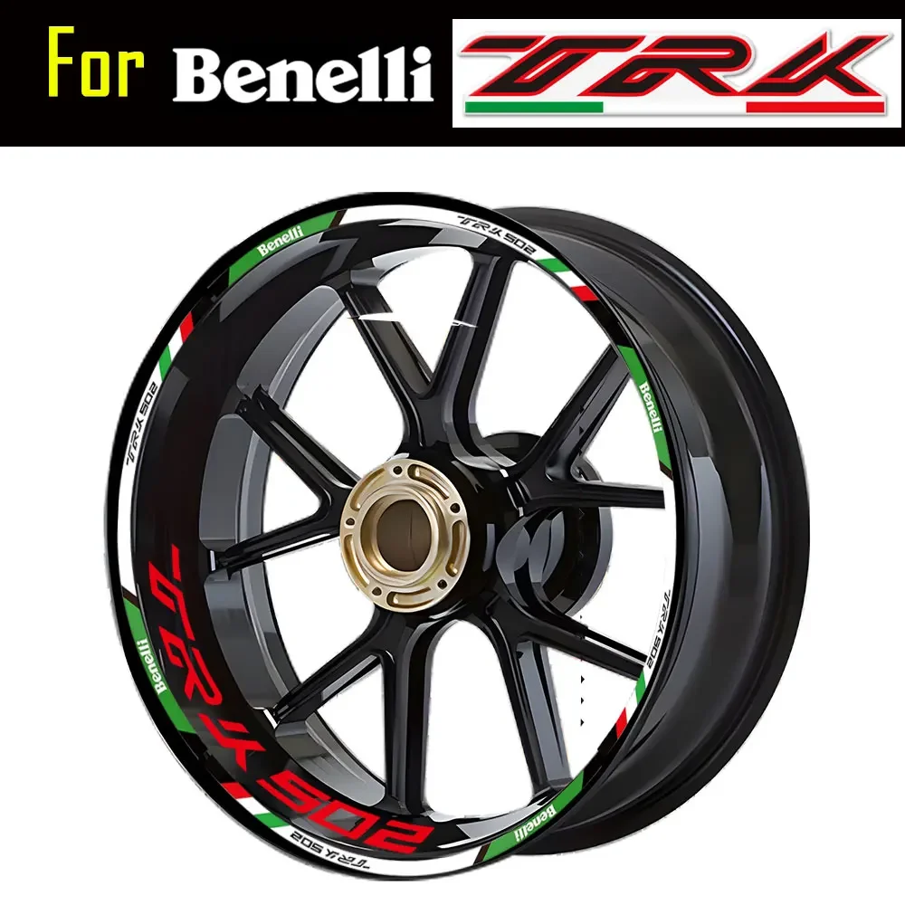 

Motorcycle Inner Wheel Sticker Rim Stripe Tape TRK 502X Accessories 2022 for Benelli TRK 502 X TRK502X 2017-2023 2020 2021