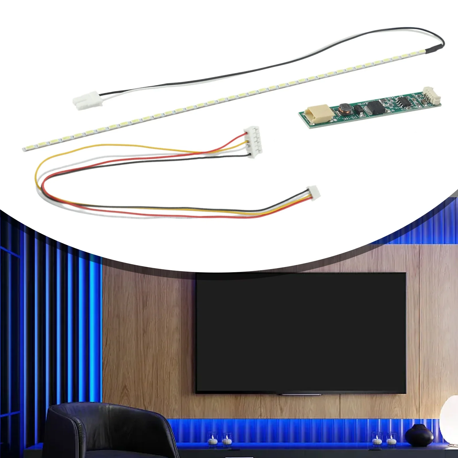 Update your 10 4 inch CCFL LCD Screen with LED Backlight Strip Kit, 220mm Length, Energy saving 4W Power, Easy Installation