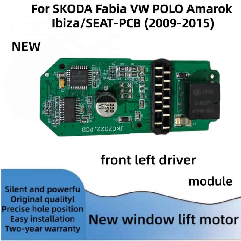 Venstermotor module printplaat voor VW Polo Amarok Skoda Fabia Rapid SEAT Ibiza 6j 6R0959801 6R0959802 6R0959811 6R0959812