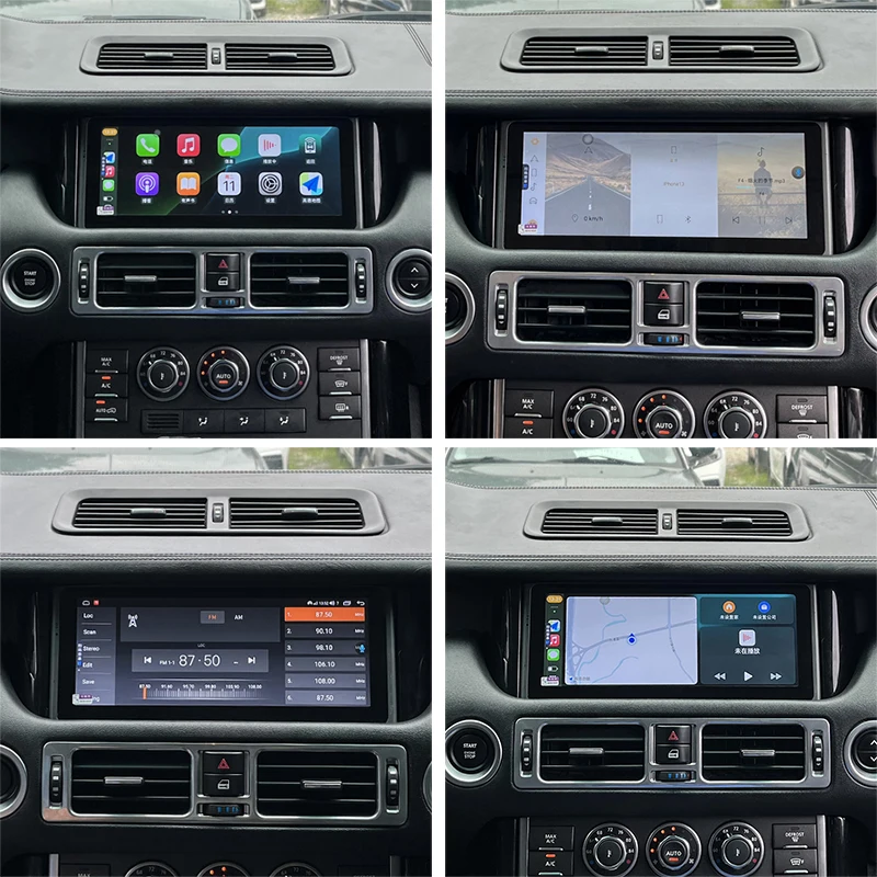 Android 13 For Land Range Rover V8 L322 2002-2012 Car Radio Multimedia Video Player Stereo GPS Navigation 10.25 inches 4G WIFI