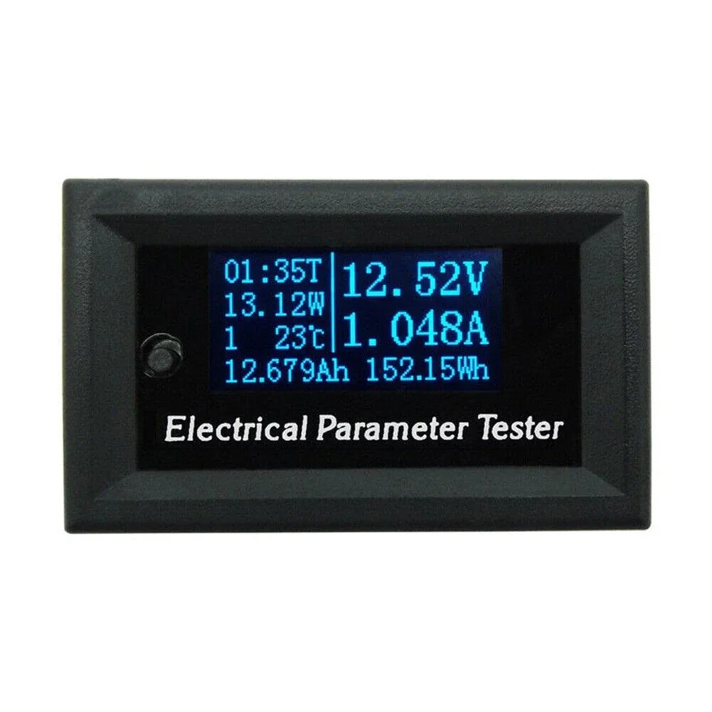 7in1 Electrical Parameter Tester 33V3A For OLED Display For Voltage Current Power Capacity Temperature For Battery Monitoring To