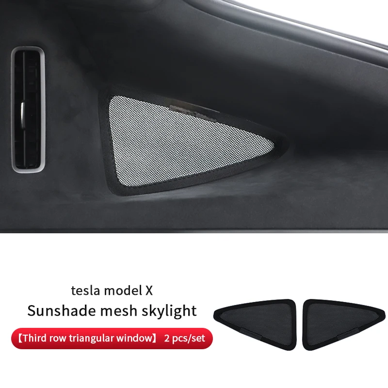 for tesla model x sunshade2023 tesla model x Skylight curtain accessories tesla 2023+ model x tesla interior