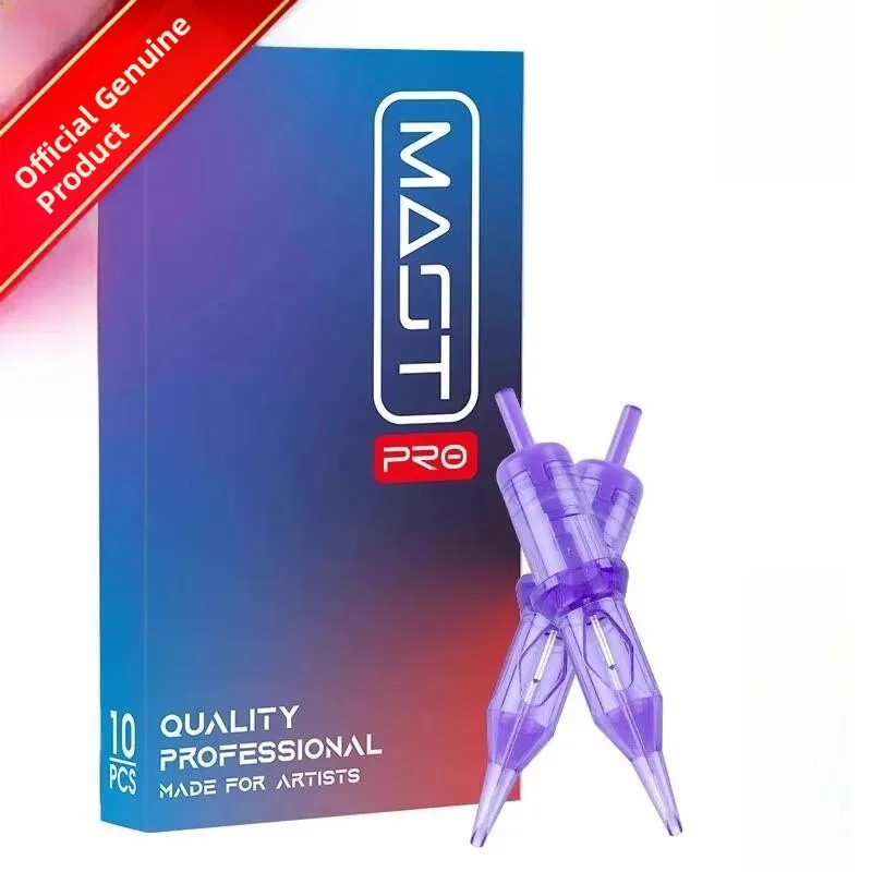 MAST pro Small Purple Needle Current Meter 10 Pieces Lip Bleaching Eyeliner Tattooing Beauty Tools Integrated Needle for Eyeb...