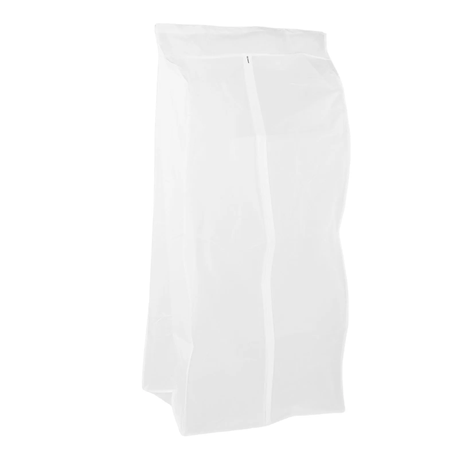 2pcs Translucent Garment Bags PEVA Hanging Clothes Storage Suit Cover with Zipper Closure for Closet Hanging Clothes Cover