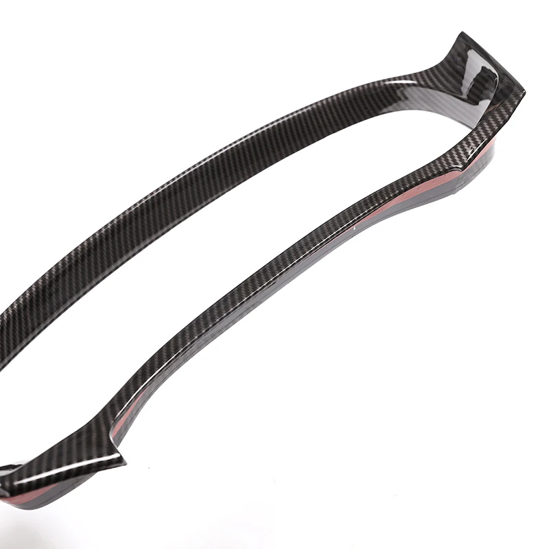 1 Pcs For BMW X3 G01 2018 2019 Carbon Fiber Style ABS Plastic Interior Dashboard Speed Decoration Frame Trim Accessories