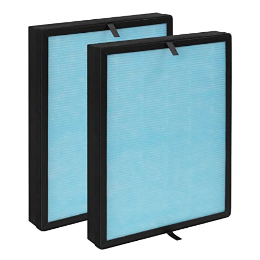 

2-Pack AP1002 Replacement Filter Compatible with AIR TOK AP1002 Purifier Part # AP1002-RF 3-in-1 Filters