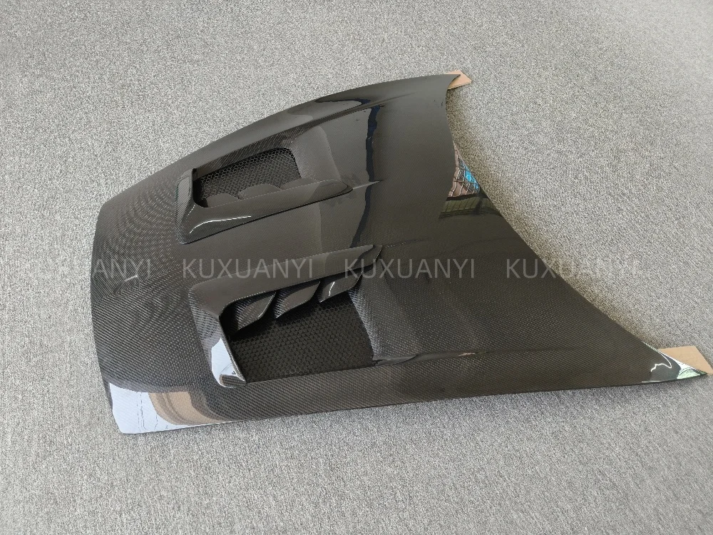 عالية الجودة ألياف الكربون التهوية هود لبورشه 992 GT3RS نمط الجبهة محرك هود محرك التهوية هود طقم الجسم