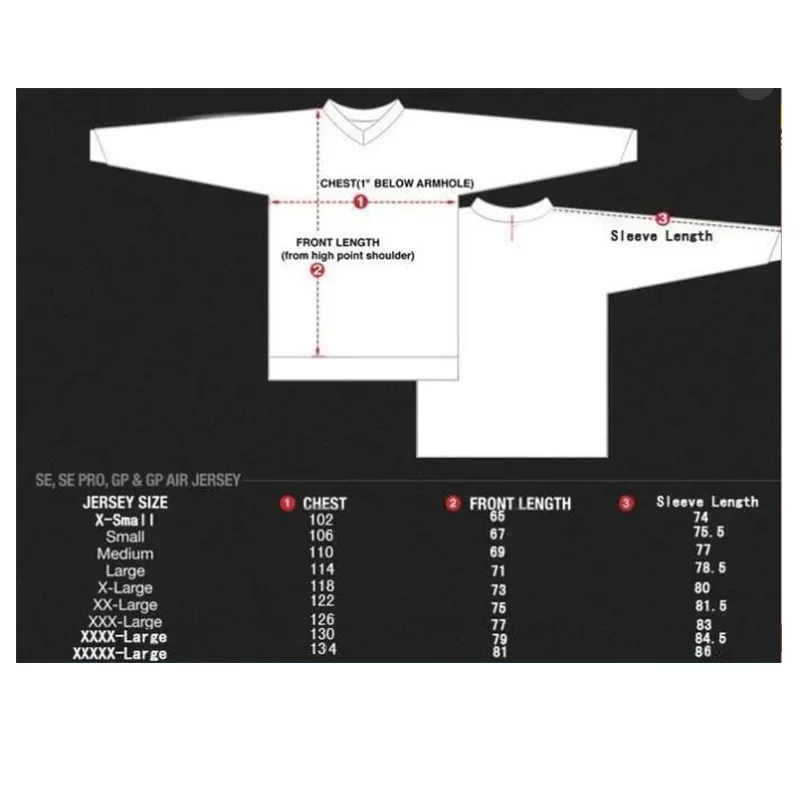 Long sleeved T Shirt motocross moto jersey MTB DH downhill clothing mountain bike shirt cycling jersey Men