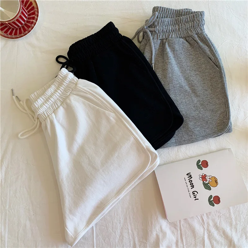 

High Waist Korean Fashion Mini Shorts Women Casual Y2K Sexy Summer Gym Baggy Black Bloomers Cheap Clothes Woman Short Pants