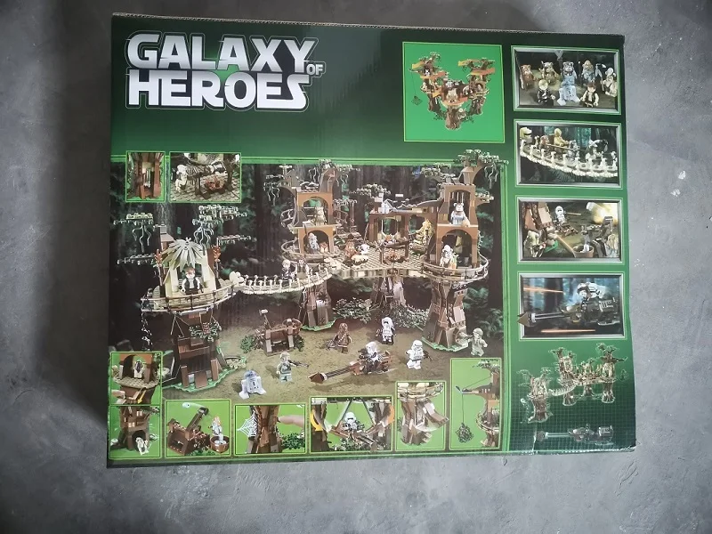 

With Original Box Ewoks Building Villages 10236 Blocks Set Model Kids Toy Bricks Kit 180016 for Children Friends Birthday Gifts