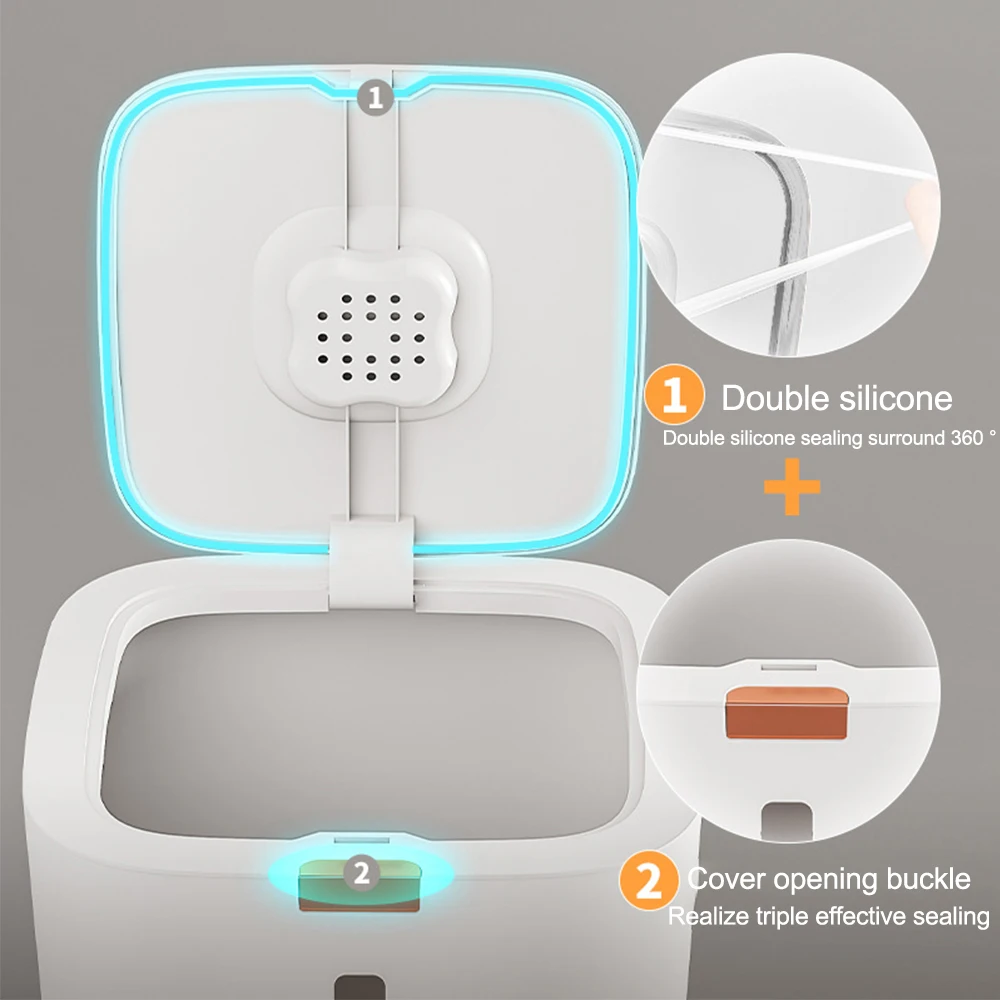 Caja de arroz a prueba de humedad a prueba de insectos, tarro sellado de grano, contenedor de cocina de 5/10KG, caja de almacenamiento de contenedor de cocina con tapa