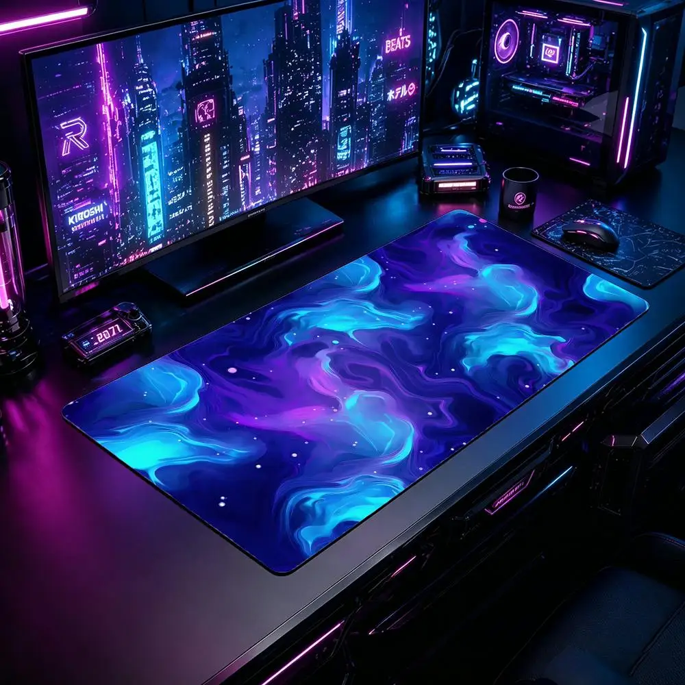 Gaming Mouse Pad GGradient Color Mouse Pad XXL Large Desk Mat Non-Slip Rubber Extended Mousepad for PC Laptop Setup