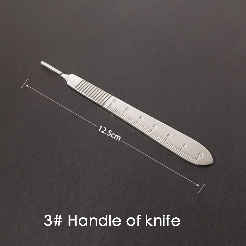 Stainless Steel No. 4, No. 11, No. 23 Blade Utility Knife Carving Knife Pet Handle