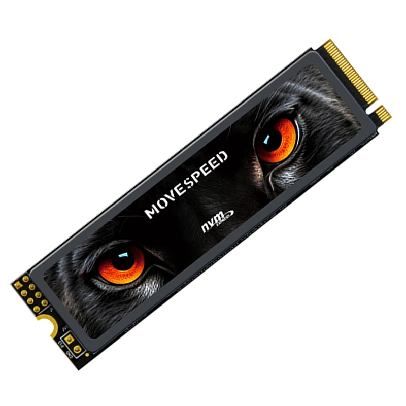 Image of MOVESPEED YSSDHB 7450 MB/s SSD Nvme M2 PCIe 4.0x4 2280 Solid State Drive 4 TB 2 TB 1 TB TLC Chip Interne Festplatte für PC Computer PS5