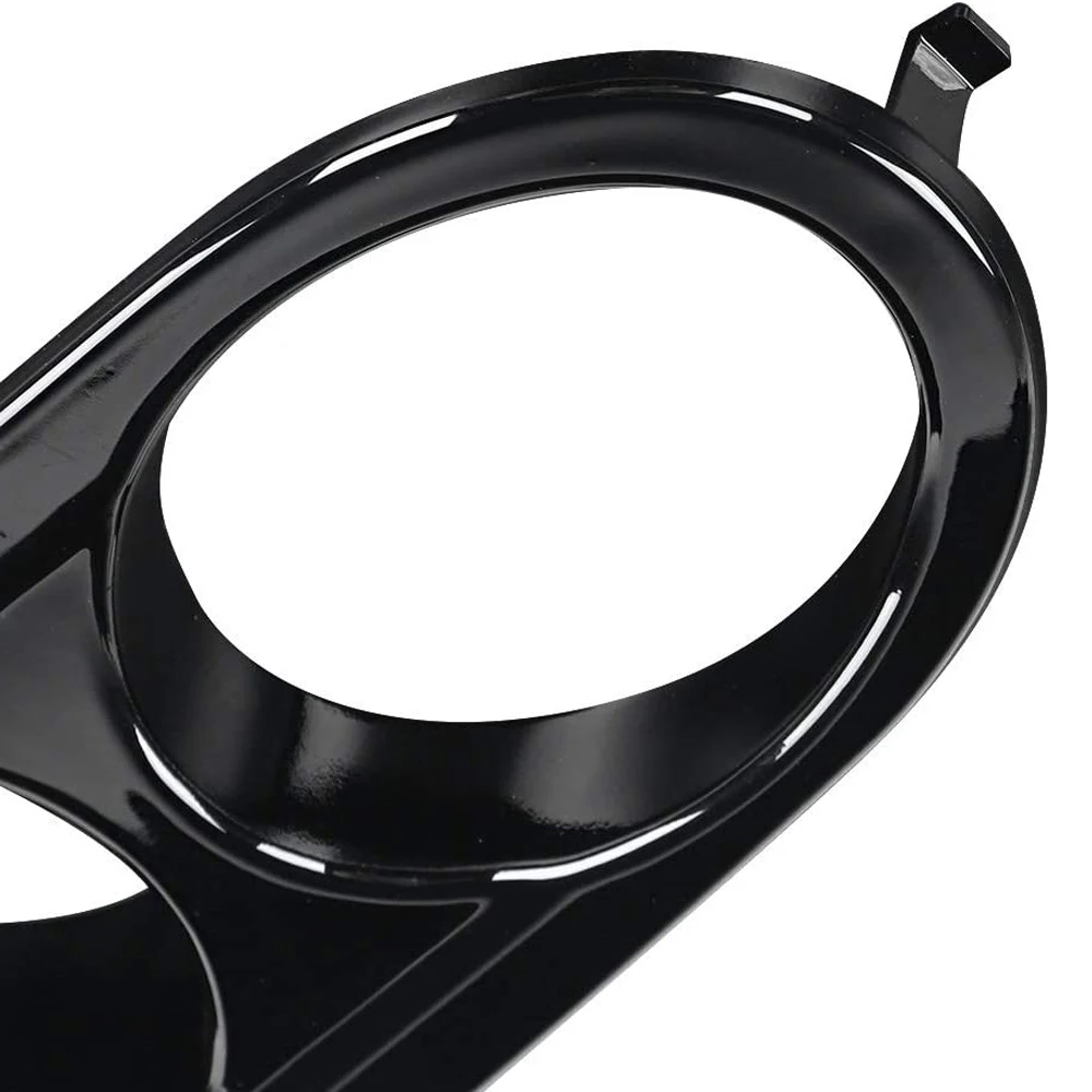2pcs Glossy Black Car Front Bumper Fog Light Covers 51112695255 for BMW E46 M3 2001-2006 view 4