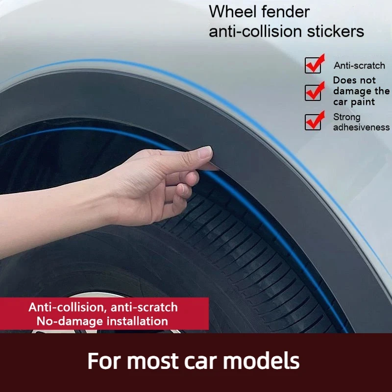 Universeller Kotflügel für Auto-Radkästen, Kotflügelverbreiterung, Radlaufverbreiterung, Schmutzfängerlippe, Karosserie-Kit, Schmutzfänger-Schutzabdeckung, Zubehör