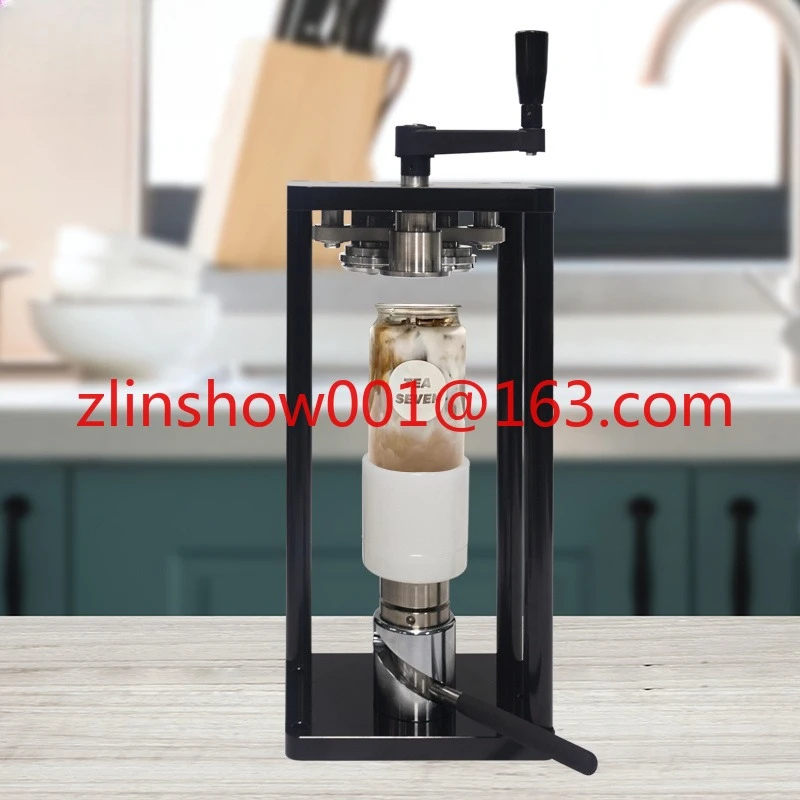 

Ручная машина для запечатывания банок с кофе, чаем с молоком, подходит для домашнего и коммерческого использования