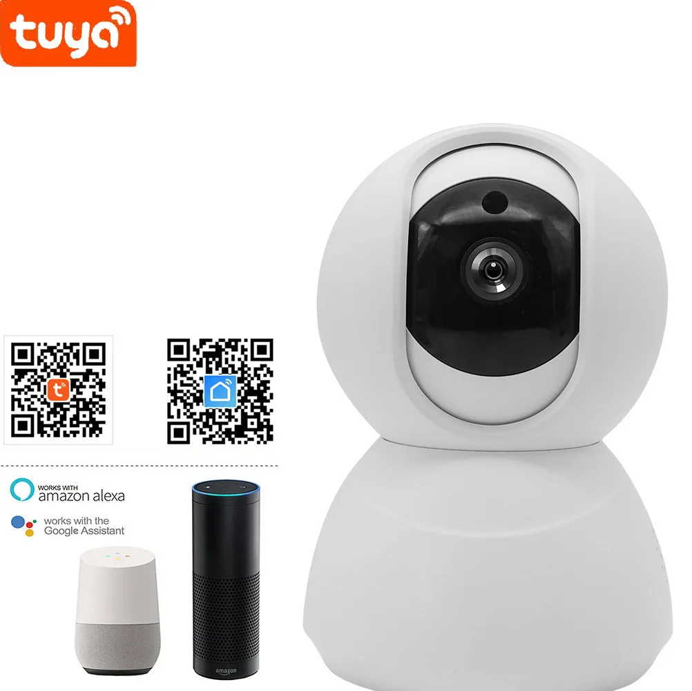 

2MP 1080P Tuya Smart Life APP IR Night Vision Wireless PTZ IP Dome Camera AI Humanoid Auto Tracking Intercom Baby Monitor