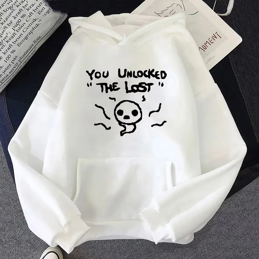 2025 The Binding of Isaac Autumn Men's Hoodie Pattern Printed Men's Harajuku Fashion Casual Streetwear Hoodie