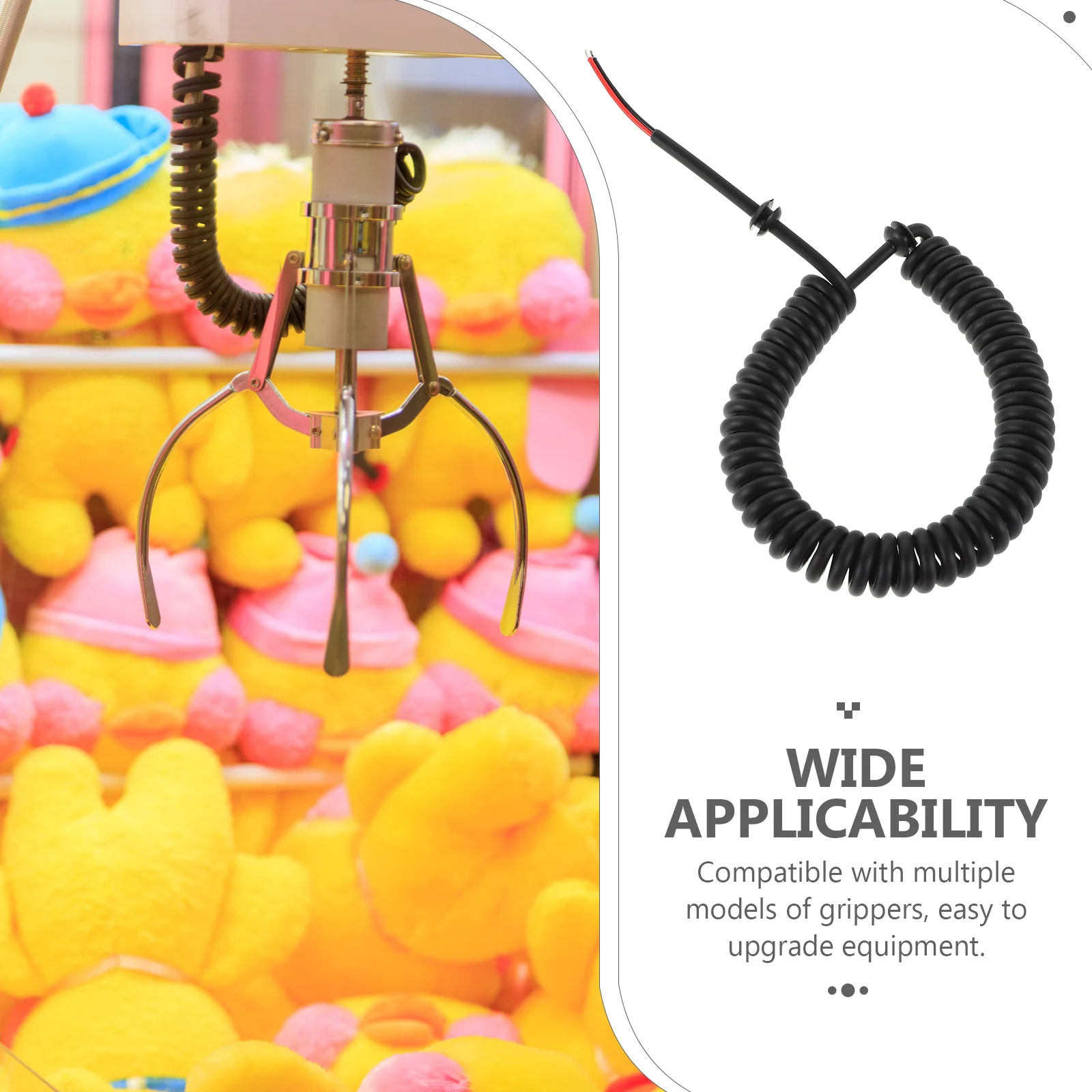 クレーンマシンスプリングワイヤー 高弾性 ユニークなデザイン 簡単な取り付け 複数のクレーンゲームアクセサリーと互換性があります