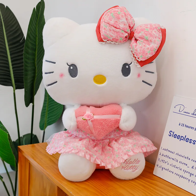 40/50/60cm Sanrio Kuromi Melody Hello Kitty Plush Toy Kawaii Cartoon Big  Size Plush Doll Soft Stuffed Pillow Kids Birthday Gifts - AliExpress 26