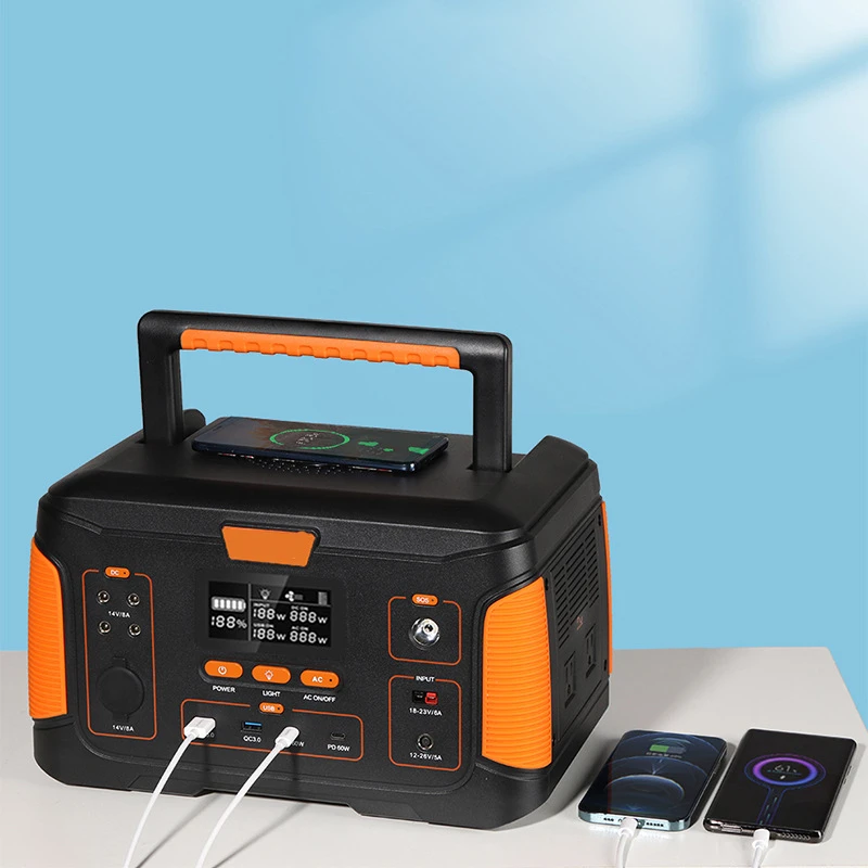 

Outdoor camping AC/DC socket Rechargeable energy storage Solar generator Power bank 300W 500W 1000W Portable power station