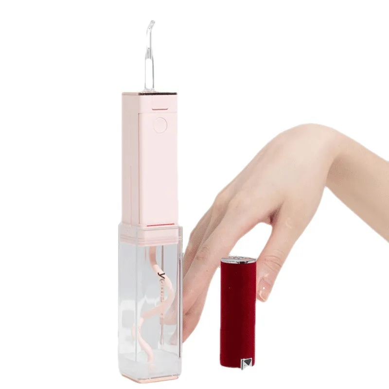 

Small water floss square tube scrubber intelligent tooth scrubber