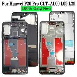 100% New For Huawei P20 Pro CLT-AL00 L09 L29 Metal Front Middle LCD Screen Housing Frame Bezel Chassis Replacement Repair Parts