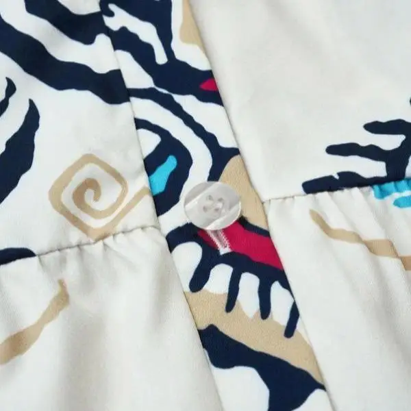 Conjunto de ropa deportiva informal para mujer, Top con botones y patrón geométrico étnico, camiseta ort Sve con orts, temporada de otoño