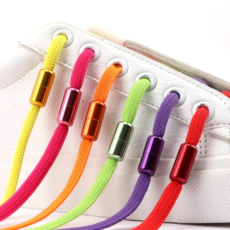 2pcs Shoelace Buckle Aluminum Shoelaces Lock Accessories Metal Lace Lock DIY Sneaker Kits Metal Lace 15 Color capsules Buckle