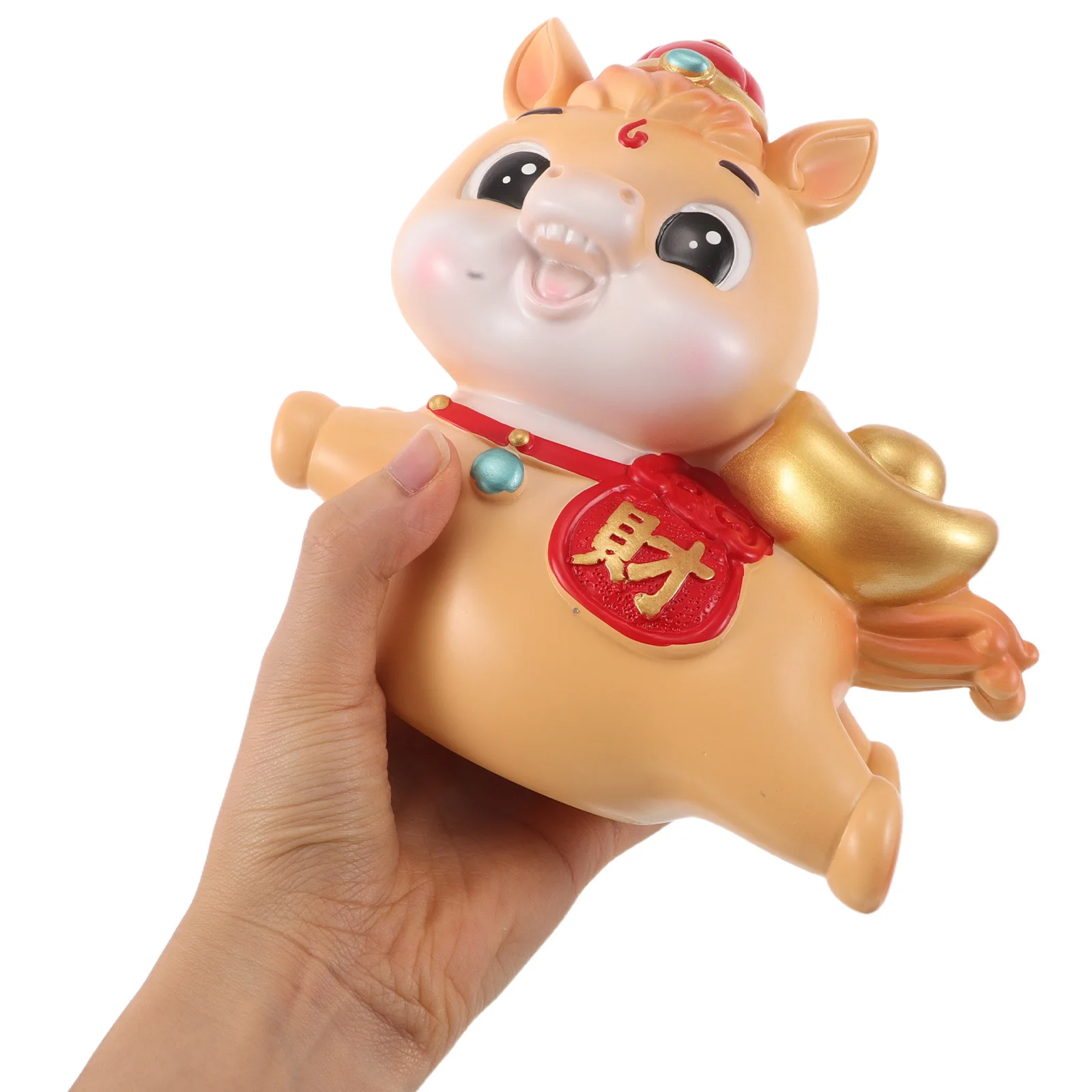 

Ceramic Horse Piggy Bank 2026 Year of Horse Money Saving Box Chinese New Year Spring Festival Decoration Bank