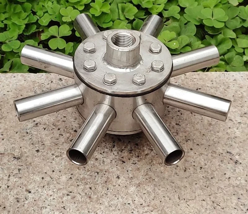 Sewage treatment equipment, stainless steel 304 air floating dissolved air release device/plastic