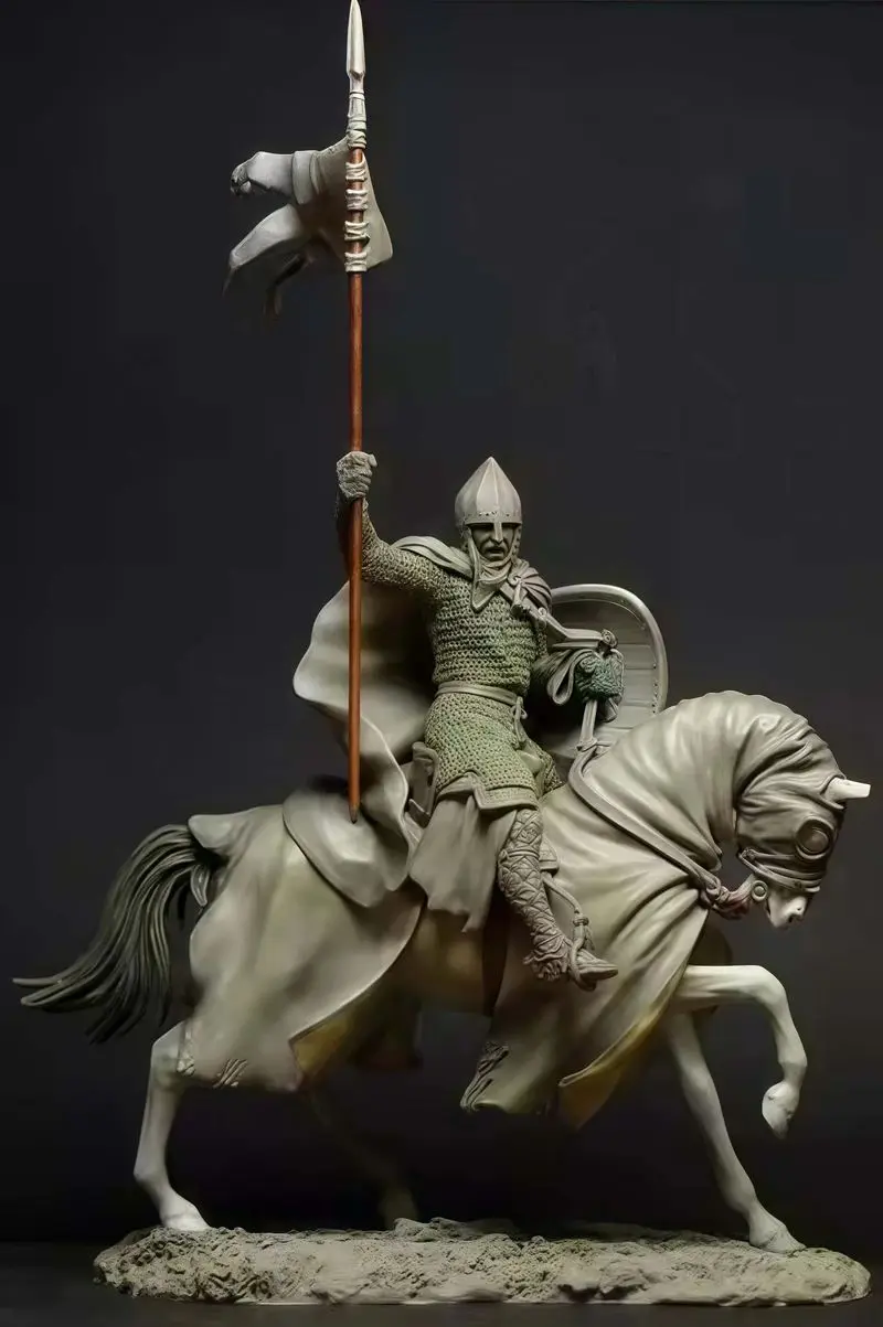 

1/32 Ancient Soldier Ancient Knight Resin Model Figure Gk Micro Miniature 3d Printed White Model Unassembled And Unpainted Kit