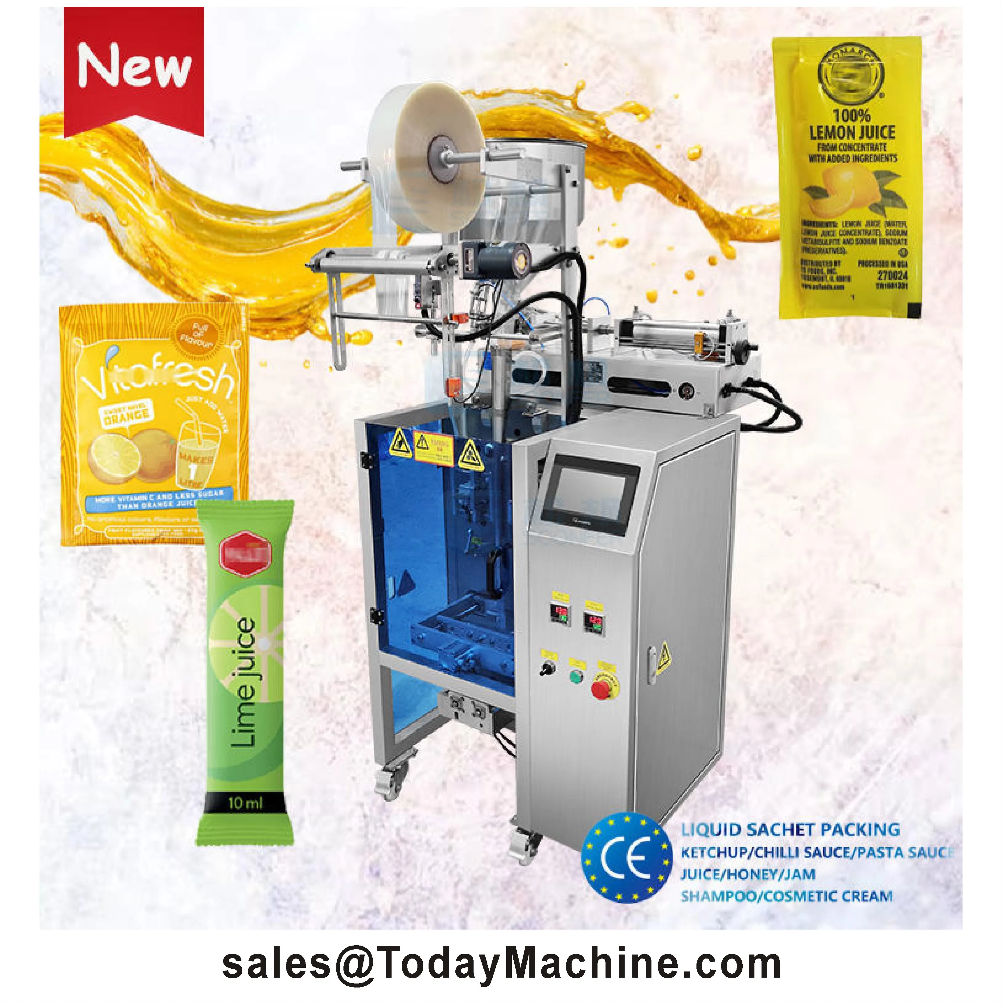 Easy To Tear Sachet…