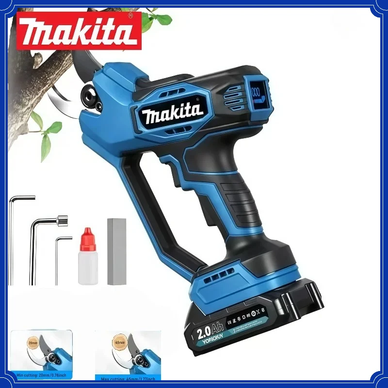 

Makita Brushless Electric Pruner Shear AI 2 Gears Cordless Tree Bonsai Pruning Scissors Tool For Makita Battery Pin