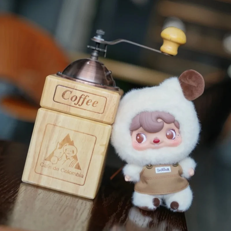 

New Arrival 52toys Pouka Has A Cup Of Coffee Series Action Figure Toy Pendent Cartoon Doll Ornament Halloween Day Birthday Gift