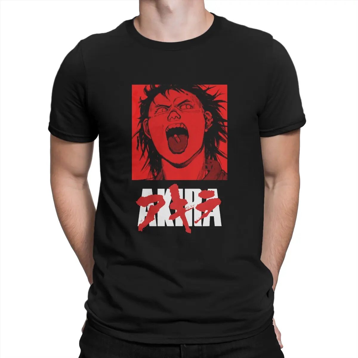 Men T-Shirts Tetsuo 1988 Funny 100% Cotton Tee Shirt Short Sleeve Akira T Shirts Crewneck Clothing Birthday Present