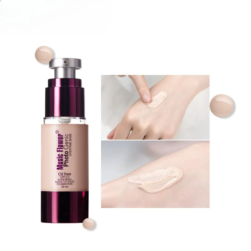 ミュージカルフラワー ドミステックファンデーションクリーム ナチュラルルディピンクスキンリキッド