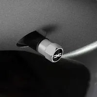 New 4Pcs Car Wheel Tire Valve Caps Air Stem Covers Accessories For Dacia Duster Logan Sandero Lodgy Dokker Stepway Mcv 2 Solenza