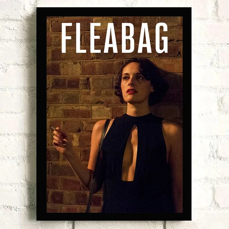 Classic TV Play Fleabag Poster Figure Canvas Painting HD Print Modern Wall Art Picture Living Room Bedroom Decor Aesthetics