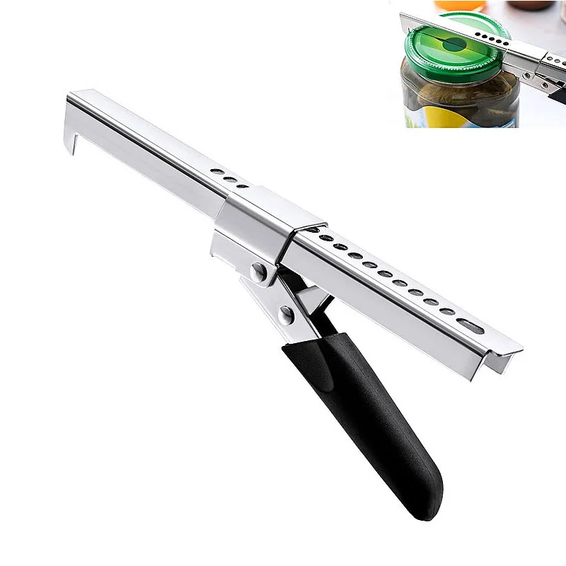 Household Creative Multi-functional Bottle Opener Retractable Adjustable Can Opener Screw Cap Gadget