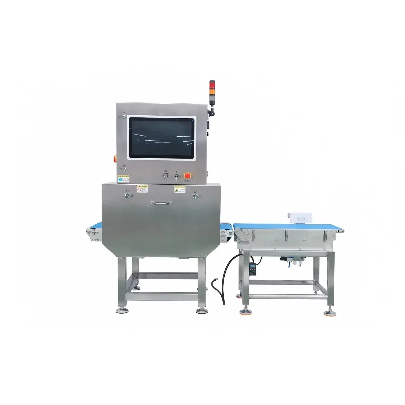 X Ray Food Inspection Machine for Snack Candy Biscuit Production Line Commercial Custom