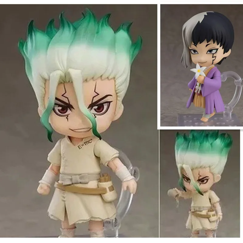 

Anime Science Adventure Q Version Action Figure 1816 Illusion Master 1262 Genius Scientist Movable Face Change Model Toy