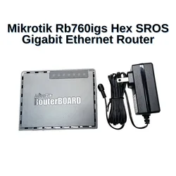 Mikrotik Rb760igs Hex S ROS Gigabit Ethernet Router With 1Xsfp Port 5X10/100/1000Mbps Ports