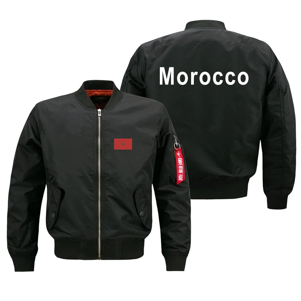 

Funny Morocco Military Flight Aviation Men Ma1 Bomber Jacket Outdoor Windproof Man Baseball Coats men clothing