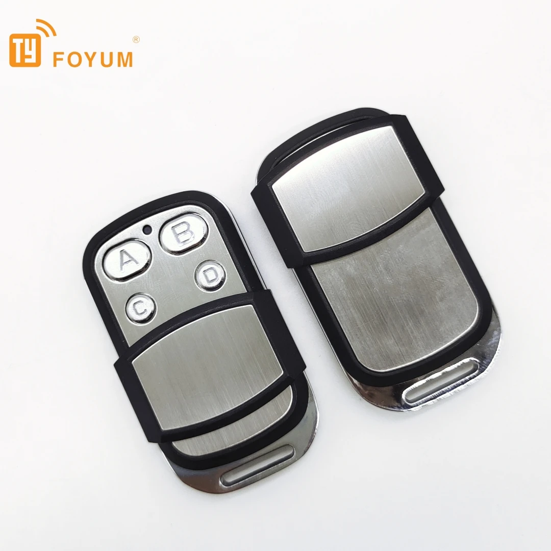 High Quality D4 TYPE Wireless Clone HCS301 Rolling code Universal Gate Garage Door Opener Remote Control 12Pcs